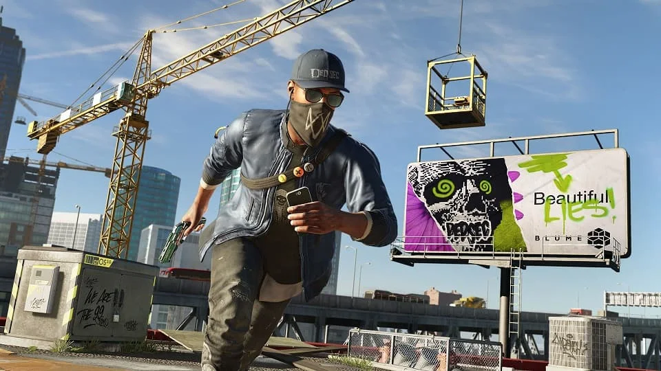 Скриншот игры Watch_Dogs 2 Ubisoft, Watch_Dogs 2, Watch_Dogs, Watch Dogs, Watch Dogs 2, PC, PS4, Xbox One, экшен, открытый мир