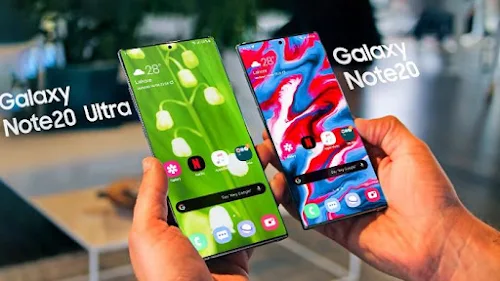 الفرق بين Samsung Galaxy Note 20 Ultra vs Galaxy Note 20