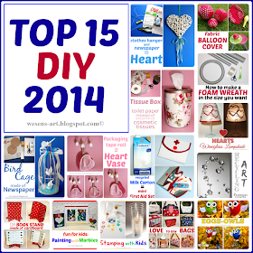 TOP 15 DIY 2014 wesens-art.blogspot.com