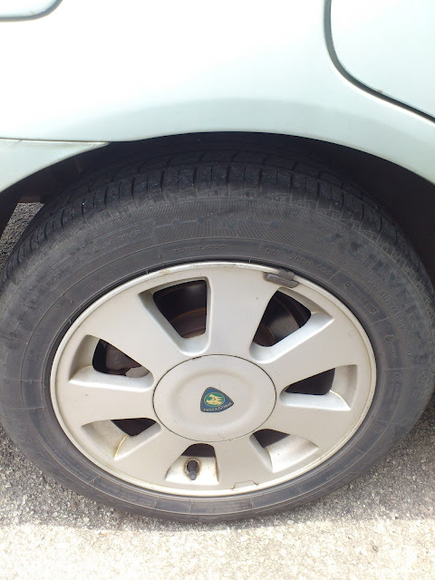 Proton Waja 轮盖被偷 