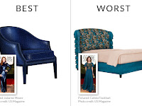 Graceful Furniture Meets Fashion Golden Globes