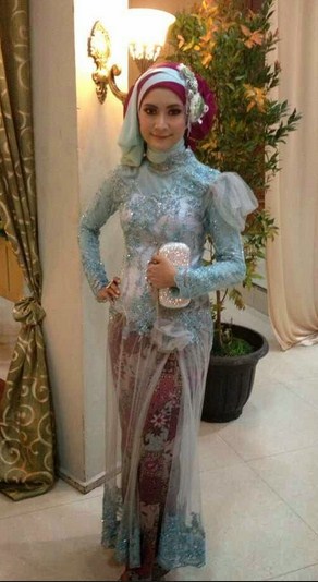 55 Model Kebaya Modern Berjilbab Terbaru Untuk Remaja 