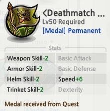 Medal Death Match 1000 Win