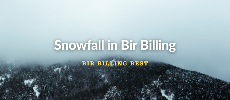 Snowfall in Bir Billing