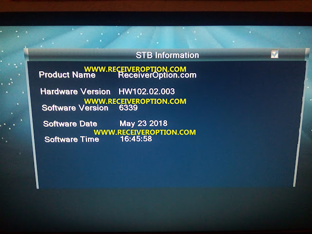 ALI 3510C HARDWARE VERSION HW102.02.003 POWERVU KEY NEW UPDATE