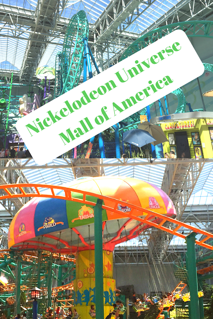 Exploring Nickelodeon Universe at Mall of America in Minnesota