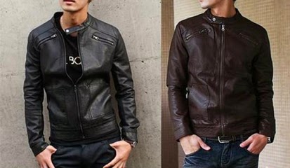 Trend Model Jaket Kulit Pria Keren Terbaru 2014