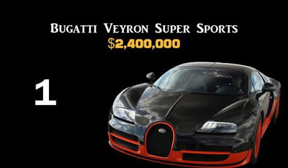 Buggati Veyron Super Sports $2,400,000