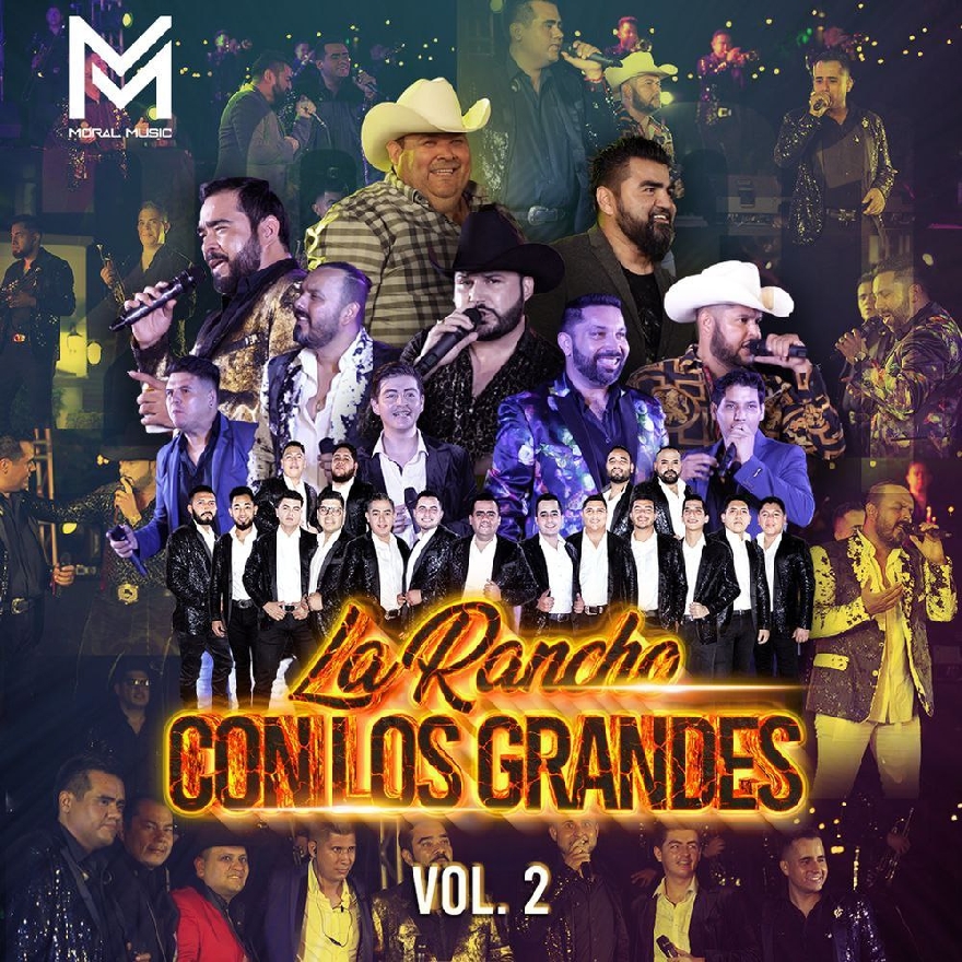 La Poderosa Banda Rancho Grande - La Rancho Con Los Grandes Vol.2 (Album) 2021