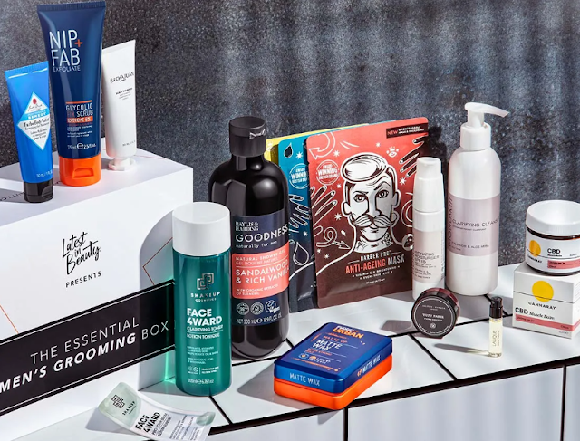 Latest in Beauty The Essential Men’s Grooming Box 2023