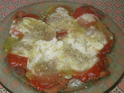 Bife de Soja à Parmegiana (Vegano)