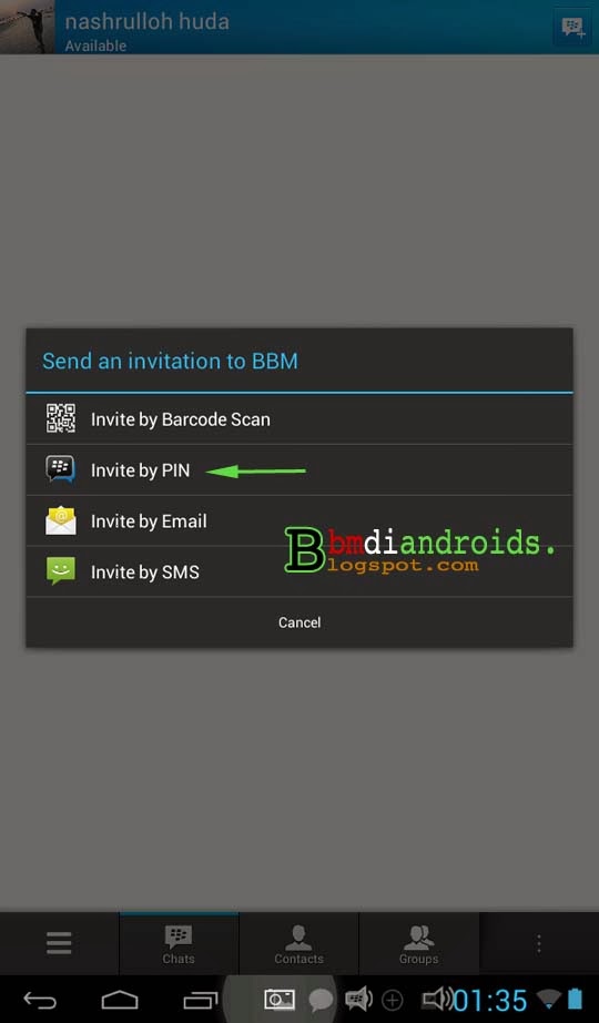 Tips Mencari PIN BB part # Invite by PIN