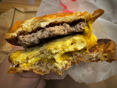 Burger King, beef croissan'wich