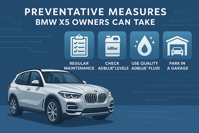 BMW X5のアドブルーシステム故障時の対処法