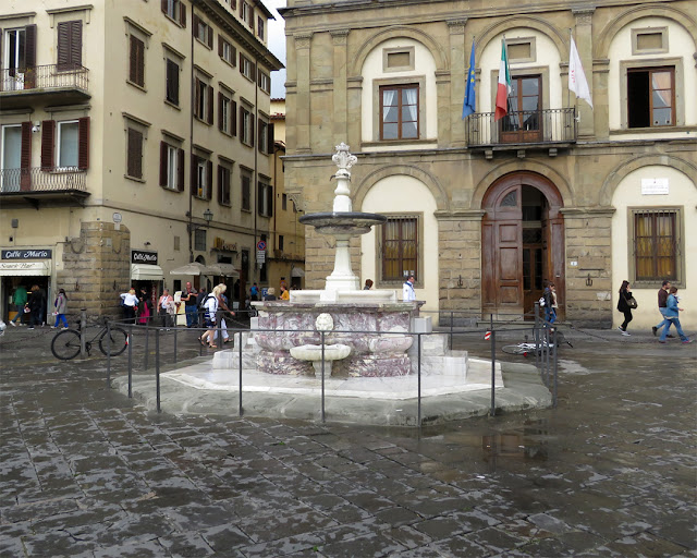 Santa Croce fountain, Piazza Santa Croce, Florence