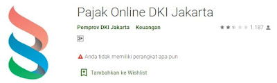 Pajak Online DKi Jakarta