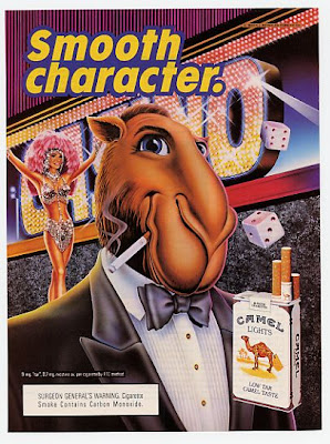 Joe Camel Smooth Character Casino Ad