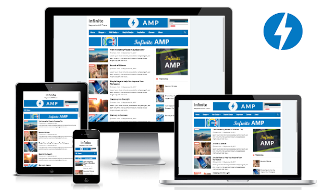 Best Google AMP Blogger Template 2019 + SEO Friendly By Blogging Dunia