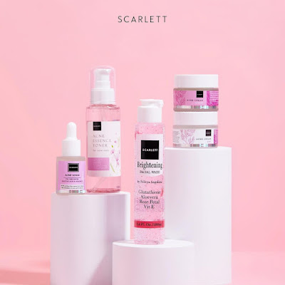skincare scarlett whitening
