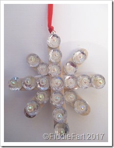 jewelled parcel tag charm