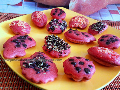 Cara Membuat Kue Cubit Green Tea/Red Velvet Resep