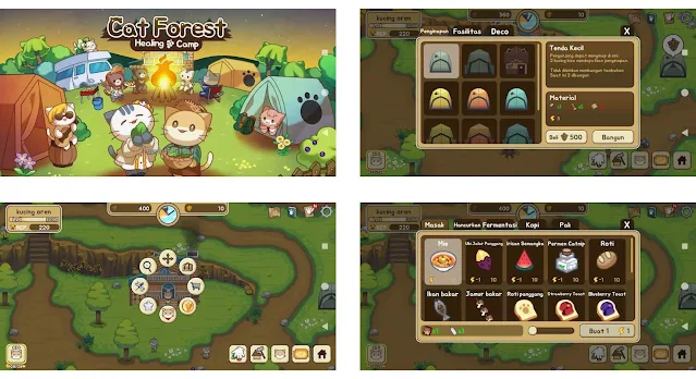 riview game cat forest dua