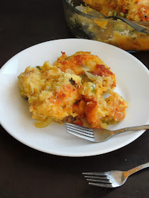 Vegetable Bread Pudding