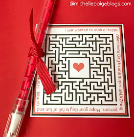 Printable Puzzle Valentines @michellepaigeblogs.com