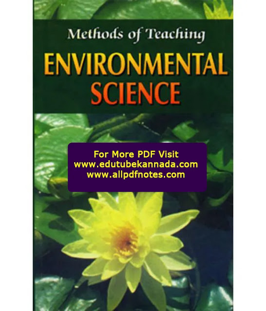 [PDF] Best English Medium Methodology of Environmental Science PDF Notes For All State TET, CTET Download Now