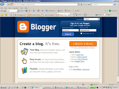 Use Blogger to build your Lead Generation Program