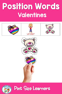 Position Words Activities & Worksheets | February Math Centers | Valentine's Day Help your students master their understanding of position words (aka positional words) with these fun and engaging activities and worksheets. This February set of position word activities is perfect for Valentine's Day and February centers. Engage students with the whimsy of Valentine's Day and keep them practicing important skills too. This resource includes hands-on and interactive activities, positional word worksheets and a student reader to connect math and reading. These are great for math centers, small group instruction, intervention, or whole group activities.