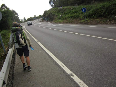 Camino de Santiago near Teo