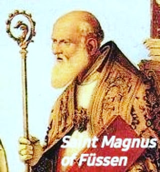 September 6 Saint of the Day Profile Saint Magnus of Fussen