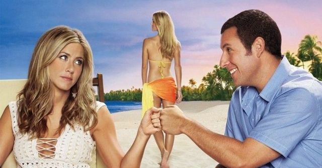 Adam Sandler Jennifer Aniston Just Go With It. clips of Just Go With It,