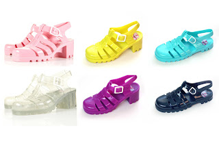  Jelly  Shoes  Sandal  Wanita  dan Crocs Original Jelly  Shoes  