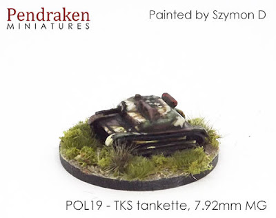 POL19 TKS tankette, 7.92mm MG (2)