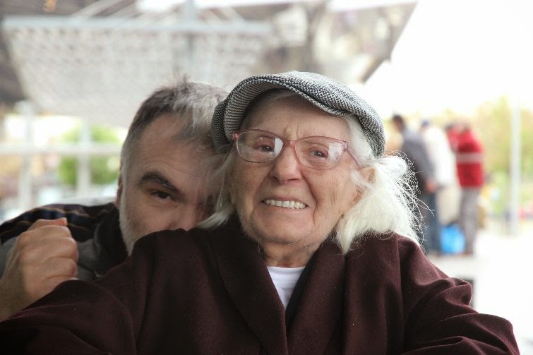 The grandmother Lilia and I
