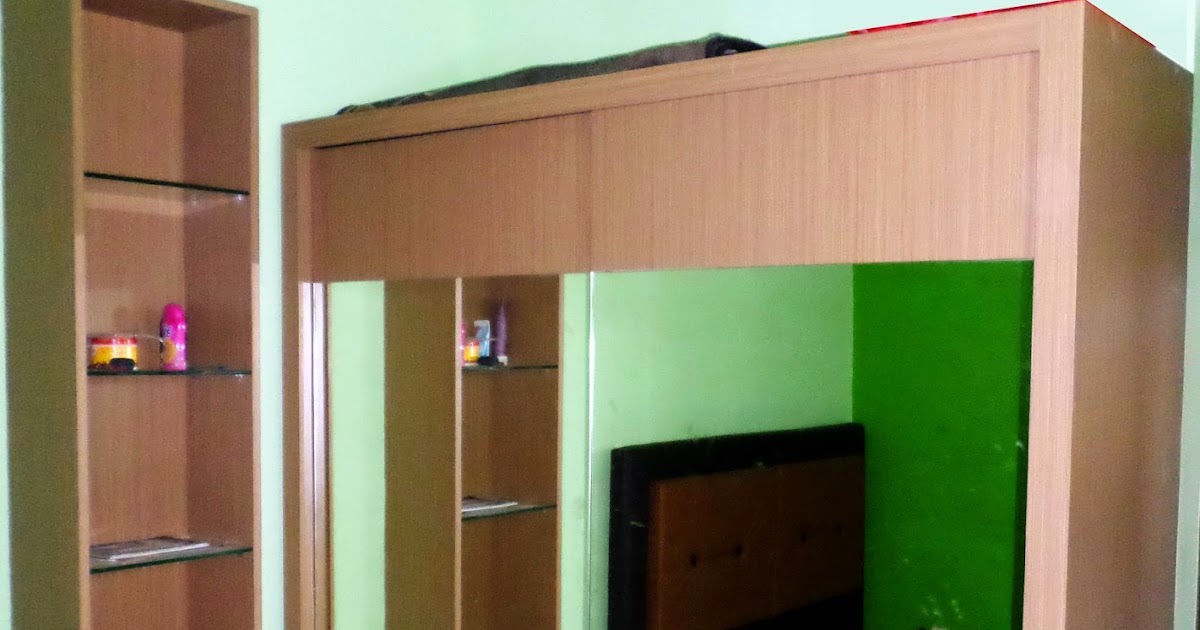  LEMARI BAJU MALANG SLIDING 2 PINTU IBU RIESTY 