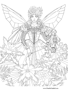 fairy coloring pages