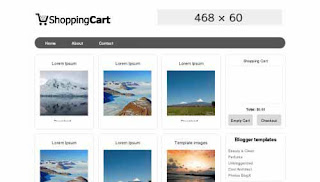 Shopping Cart - Template Blog Toko Online