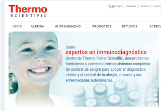 Thermo Scientic optimización web