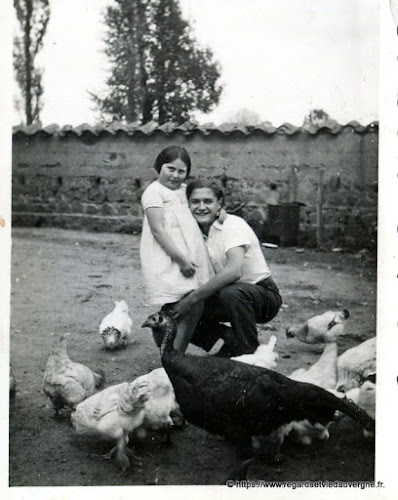 Papa en photo noir et blanc.