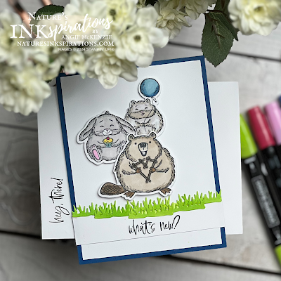 Stampin' Up! Fluffiest Friends Birthday Card supplies | Nature's INKspirations by Angie McKenzie