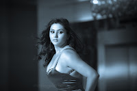 Namitha looking so hot in Red & Silky outfit