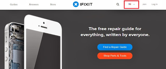 تعلم كيف تصلح اي جهاز إلكتروني بنفسك مع موقع iFixit