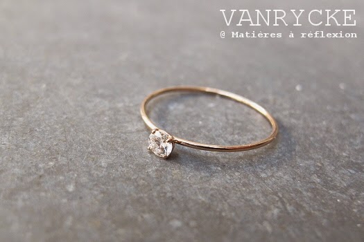 Nouvelle bague Vanrycke solitaire King One