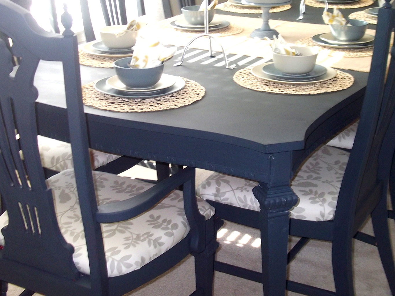 Dining Room Table Seats 8 Dimensions