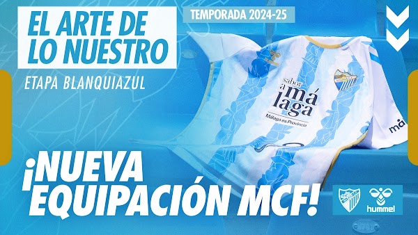El Málaga vende más de lo previsto de las camisetas 2024/2025