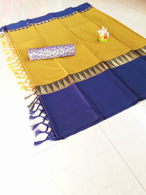  New  collection soft cotton silk saree  |Online buy saree 