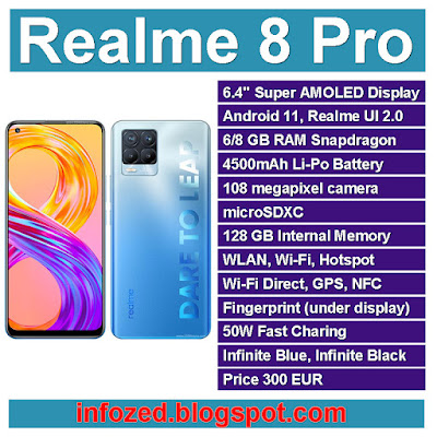 Realme 8 Pro, Features, Specifications, Price